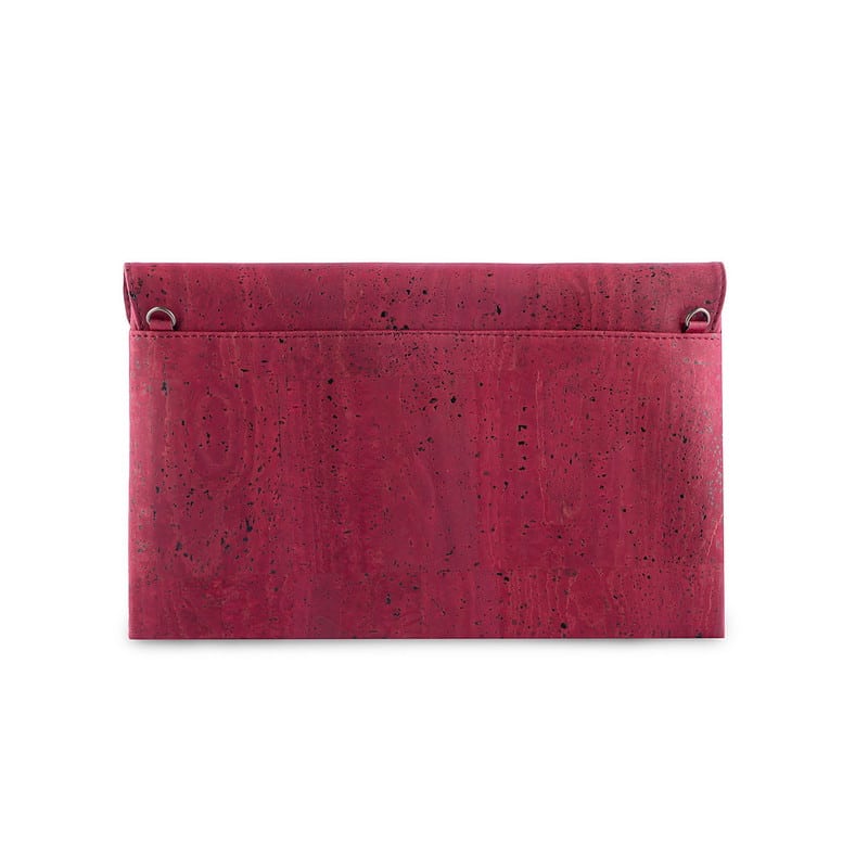 Envelope clutch wine