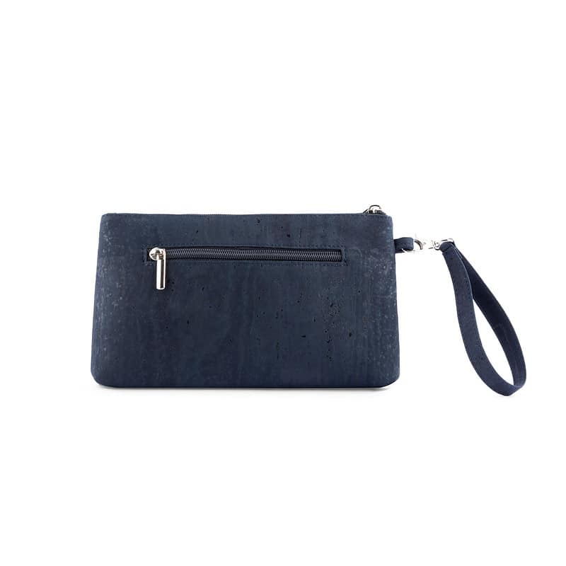 Caiman wristlet blue