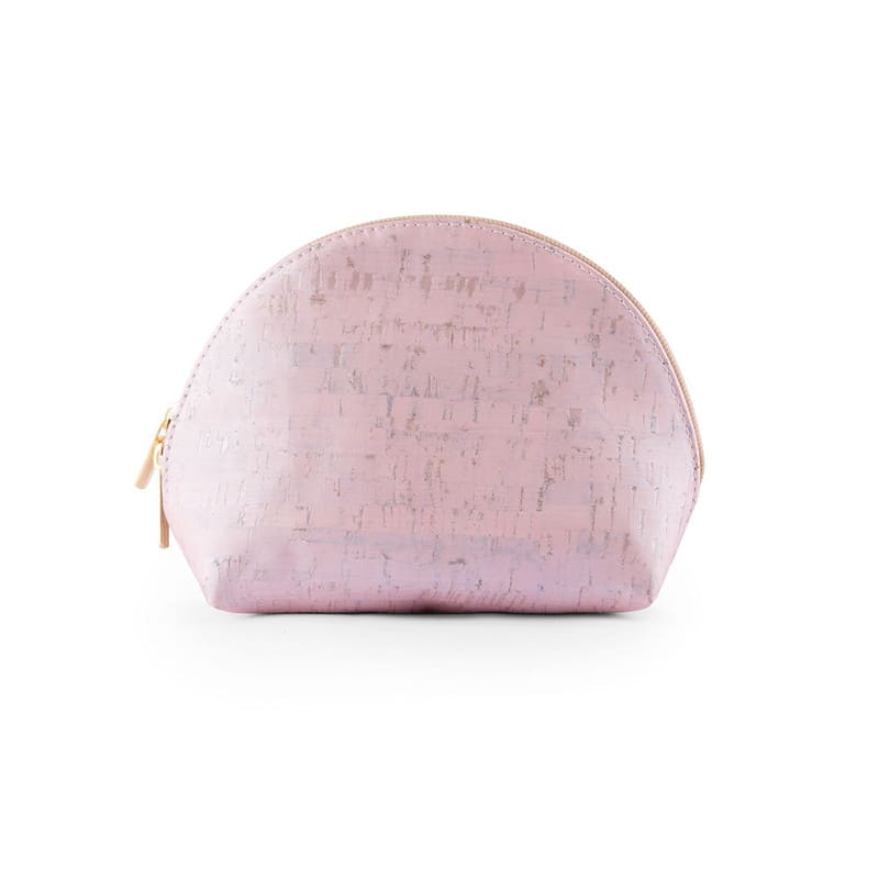 Sparkle cosmetic bag rose gold