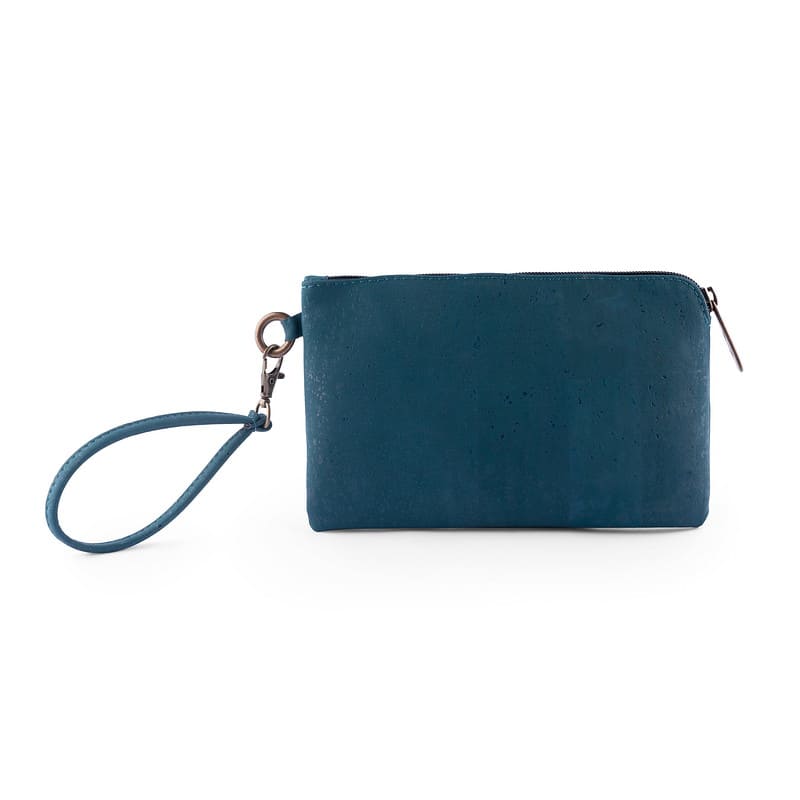 Holidays wristlet teal