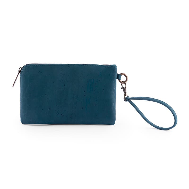 Holidays wristlet teal