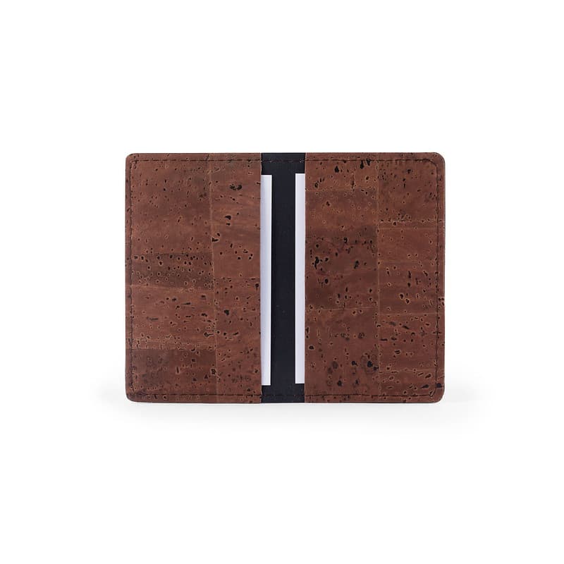 Business card holder brown