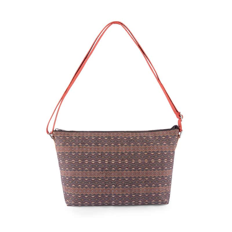 Aztec shoulder bag red